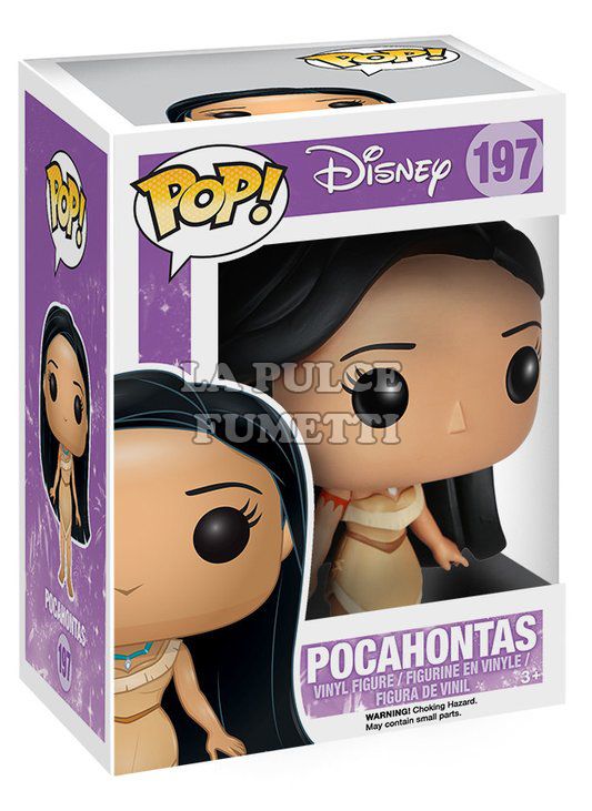 DISNEY : POCAHONTAS - VINYL FIGURE #   197 - POP FUNKO 